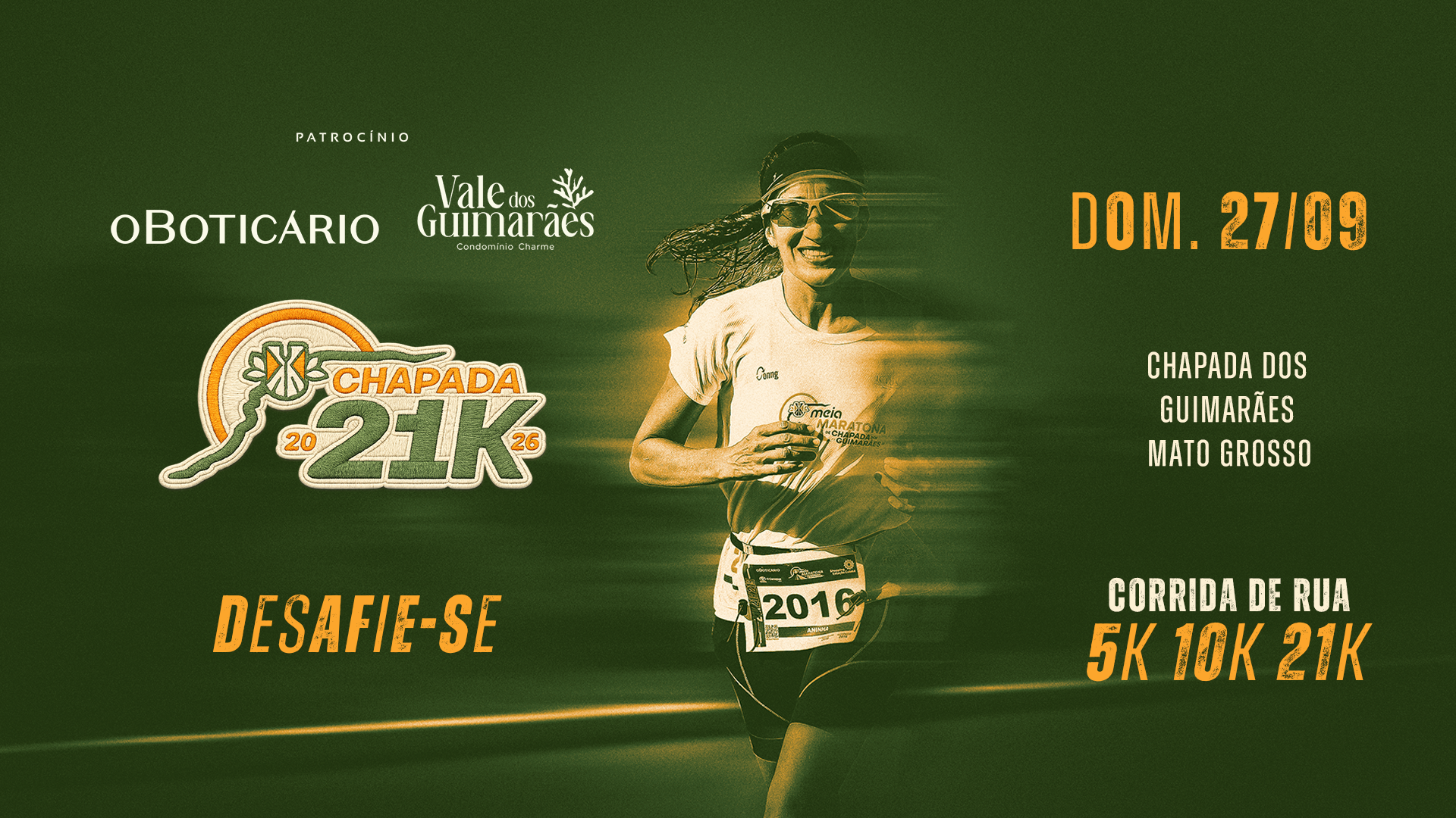 Ultramacho Chapada 21K - CORRIDA DE RUA - 2026